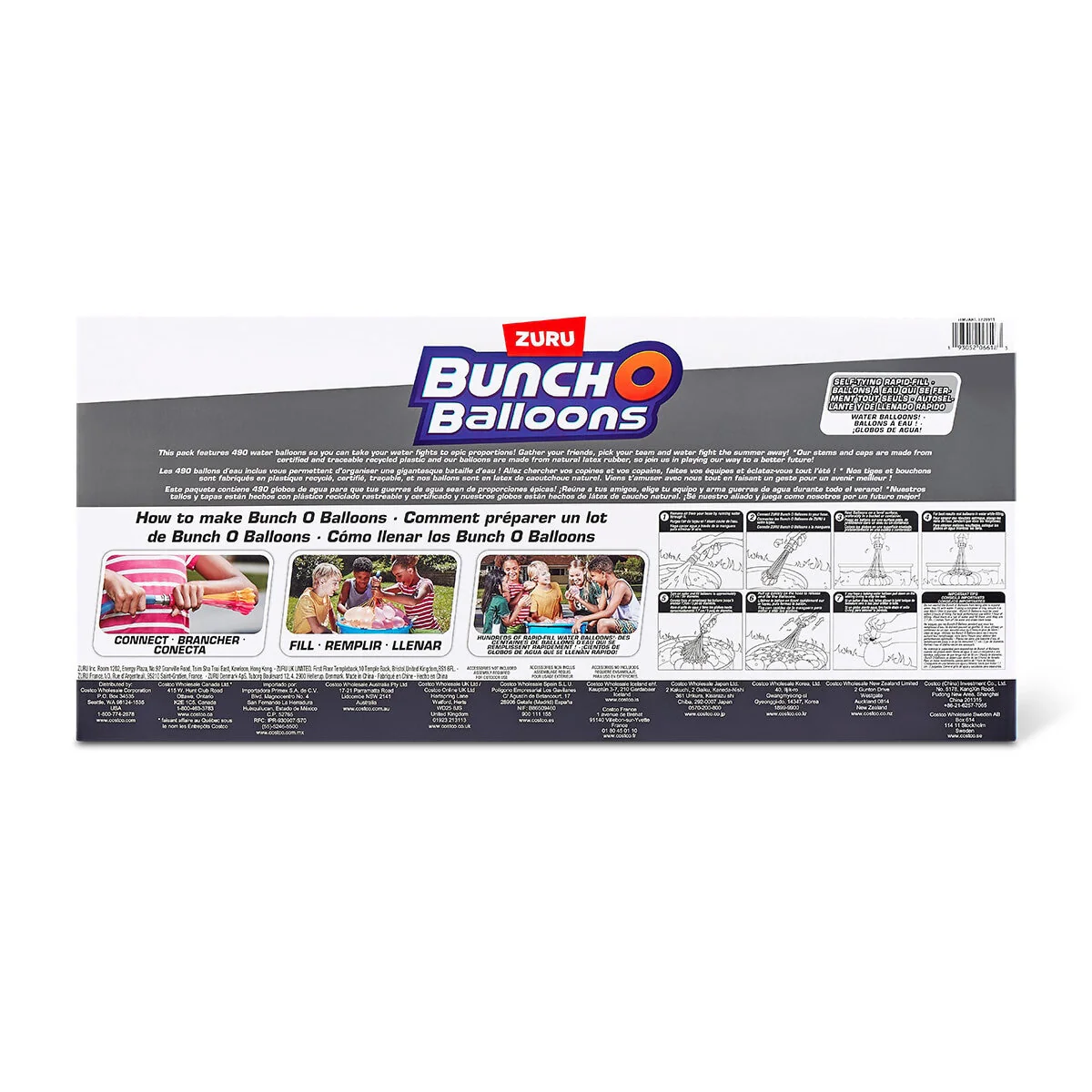 Zuru Bunch O Balloons 490 Tropical Party Fast-Filling, Self-Sealing Water Balloons Pack - Image 6